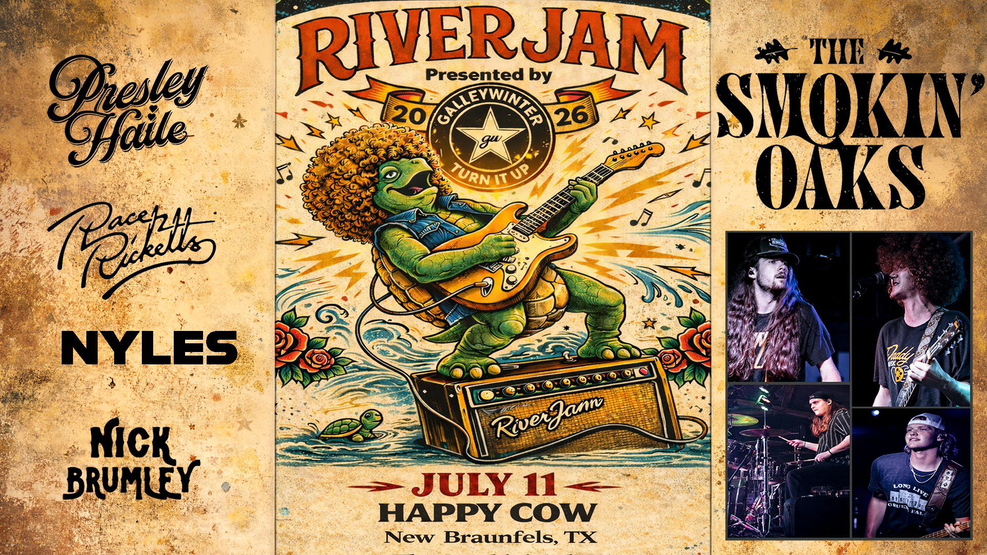 river jam night 2 line up